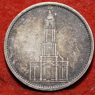 Circulated 1935 - A Germany 5 Marks Silver Foreign Coin S/h photo