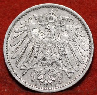 Circulated 1901 - A Germany 1 Mark Silver Foreign Coin S/h photo