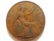 1915 British One Penny Coin UK (Great Britain) photo 2