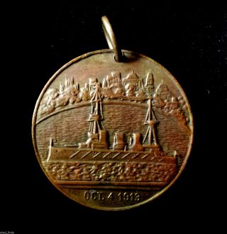 Australian Commemorative Medal; First Visit Commonwealth Fleet To Sydney 4/10/13 photo