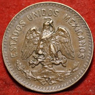 Circulated 1935 Mexico 5 Centavos Foreign Coin S/h photo