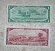Canadian Paper Money 1954 Dragon $2 Two Dollar Bill Bank Of Canada $1 One Dollar Canada photo 1
