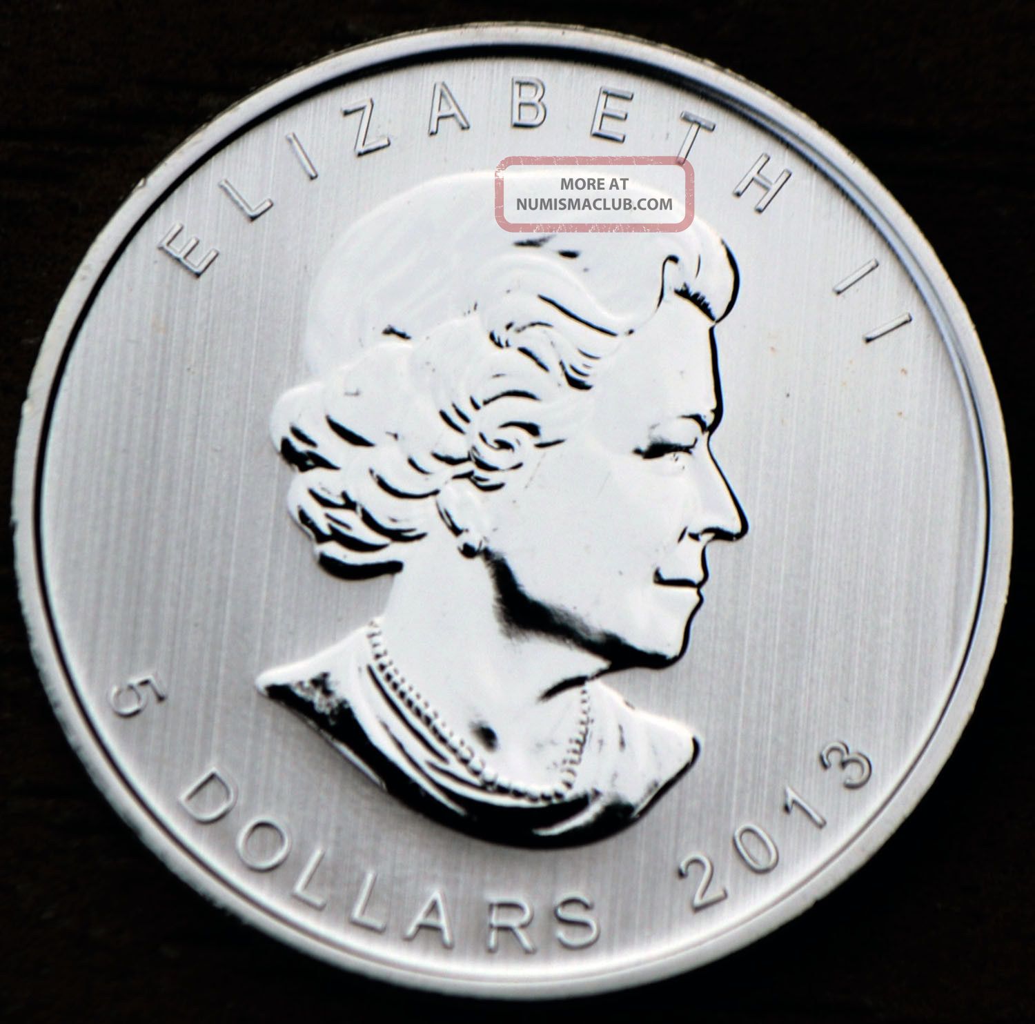 25th Anniversary 2013 Canadian Maple Leaf. 9999 1 Oz Silver Rare 24k