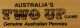 Australian Betting Game Two - Up With 1938 & 1943 Pennies Pine Wood Kip Australia photo 2
