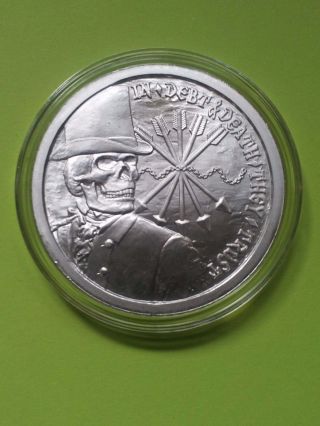 Sbss 2012 Debt & Death Wide Reed Half Proof (a) - Silver Bullet Silver Shield photo