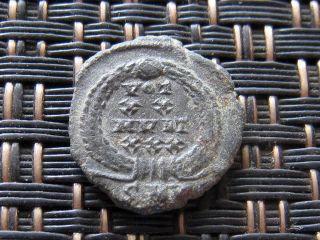 Roman Empire - Constantius Ii 337 - 361 Ad Follis Vot In Wreath Ancient Roman Coin photo