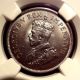 1924 South Africa Half Penny 1/2p Ngc Ms65bn Cv=$142 Mintage 64,  165 Rare 3 Africa photo 2