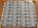 Uncut Sheet Of (32) Us $1 One Dollar Bills 1981 Small Size Notes photo 11