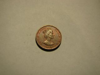 1990 Cayman Island - 1 Cent Coin photo