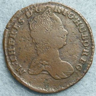 1759 Austria 1 Pfennig Maria Theresa Km 1979 photo