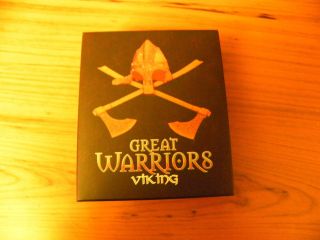 2010 Tuvalu $1 Great Warrior Series - Viking Proof Coin photo