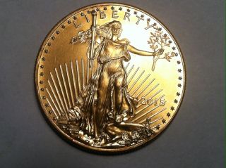 2015 American Gold Eagle 1 Troy Oz $50 photo