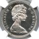 1965 Ngc Pl 65 Cameo Canada Silver $1 Dollar Small Beads Pointed 5 44710 Coins: Canada photo 1