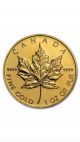 1 Oz Gold Canadian Maple Leaf Coin - Random Year Coin - Sku 9 Gold photo 1
