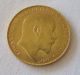 1910 P Gold Sovereign Coin Edward Vii Aunc Gold photo 1