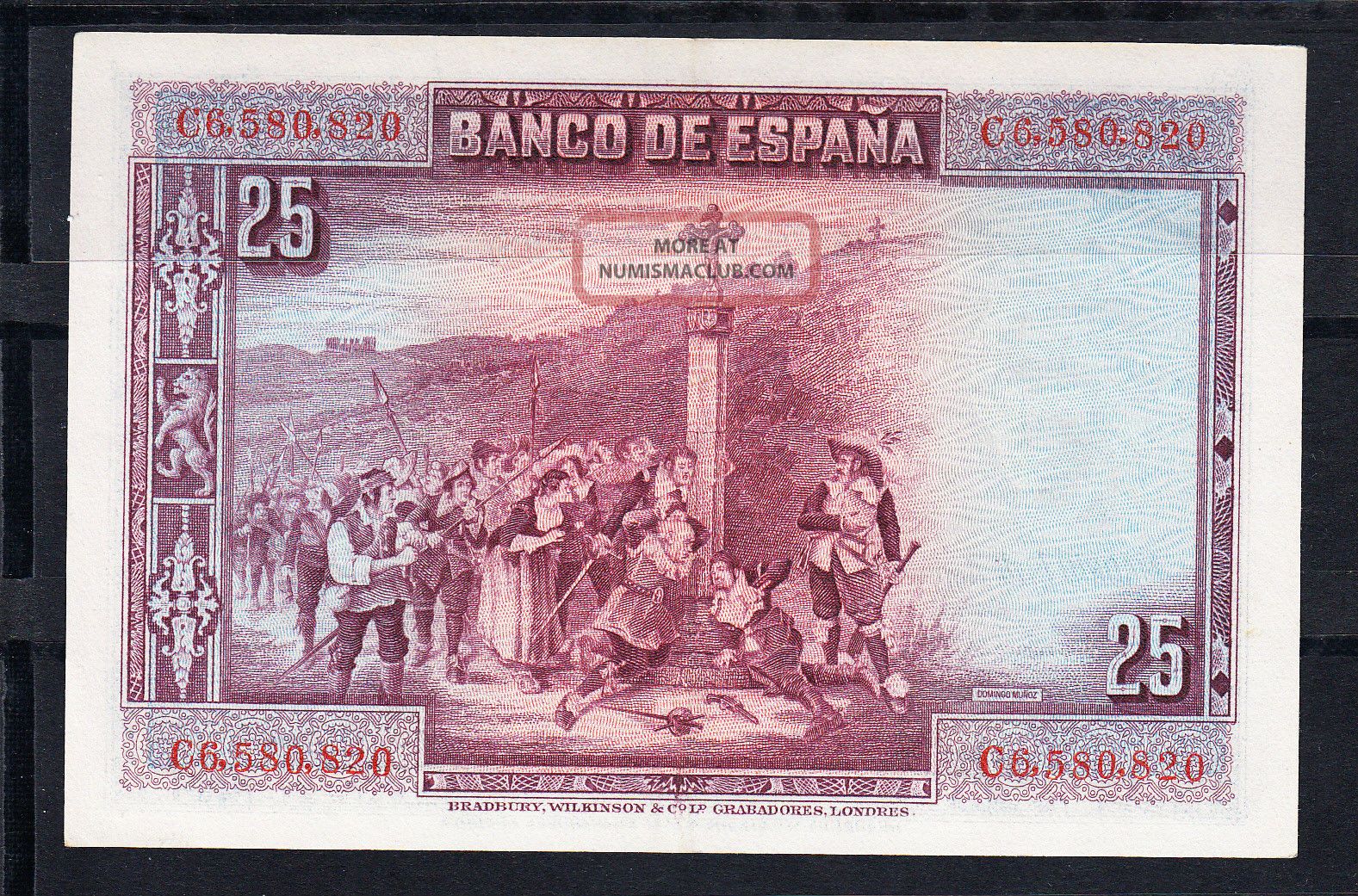 Spain 1928 25 Pesetas Calderon De La Barca Almost Uncirculated (ses132grande) Spain 1928 25 Pesetas Calderon De La Barca Almost Uncirculated (ses132grande)