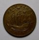 Great Britain 1954 Half Penny Coin. . . . .  M72029 UK (Great Britain) photo 1
