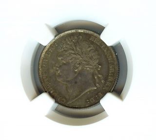 Great Britain 1824 Shilling Ngc Au58 photo