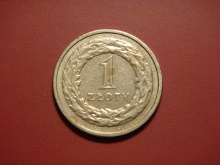 Poland 1 Zloty,  1994 Coin photo