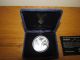 1986 Mexico One Ounce Proof Silver Libertad - W/box And Certificate Mexico photo 2