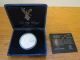 1986 Mexico One Ounce Proof Silver Libertad - W/box And Certificate Mexico photo 3