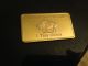 24 K One Ounce 100 Mill.  999 Fine Gold Bullion Bar Gold photo 2