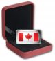 2015 Canada Silver $50 - Canadian Flag - Enameled - Pf70 Uc Er - Ngc Coin - Rare Coins: Canada photo 4