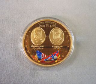 Our Heroes & Our Flags Civil War Sesquicentennial Commemorative Coin photo