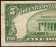 1934 A $5 Dollar Bill Silver Certificate Blue Seal Note Paper Money Old Currency Small Size Notes photo 2