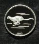 Equatorial Guinea 2000 Ekuele Silver Proof,  1980,  Cheetah,  1000 Minted Africa photo 4