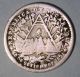 Nicaragua 10 Centavos 1887 Very Good / Fine Silver Coin North & Central America photo 1
