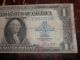 Series 1923 $1.  00 Silver Certificate - Large Average W/folds And Wear Large Size Notes photo 2