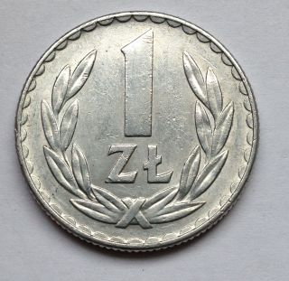 L1 Poland Zloty,  1975 For 1 Coin Only photo