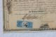 1872 Chicago & Indiana Railway Stock Certificate R112 Rev Stamp Front & Reverse Transportation photo 2
