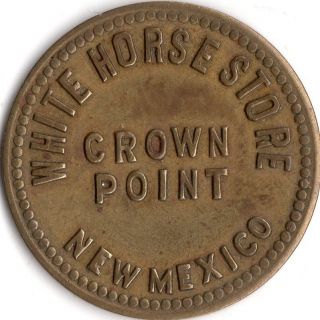 Crown Point Mexico Navajo Indian Trader Good For 10 Trade Token photo