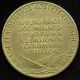 World War 1 Saxony Germany Hyper Inflation Medal Token December 1923 32 Mm Gilt Exonumia photo 1