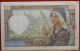 Circulated 1941 France 50 Francs Note S/h Europe photo 1
