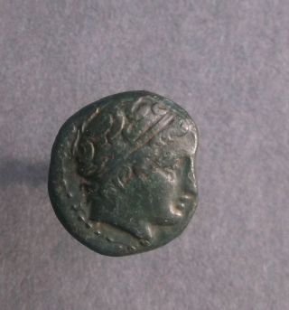 Kings Of Macedon,  Philip Ii,  359 - 336 Bc,  Youth On Horseback.  Æ 18 Mm 6.  11 Gem photo
