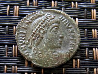 Valentinian I 364 - 375 Ad Follis  Gloria Romanorum  Siscia Ancient Roman Coin photo