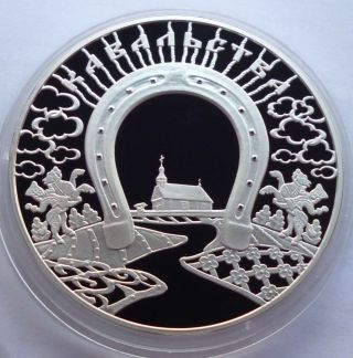 2010 Belarus 20 Roubles Smithery Smith Craft 1 Oz Proof Silver photo