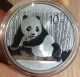 10 Yuan Face Value Of One Ounce Of Silver Panda Coin 2015 Panda Coin (2520508574 China photo 1