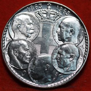 Uncirculated 1963 Greece 30 Drachmai Silver Foreign Coin S/h photo