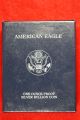 Cyberspacecoin 1995 Philadelphia American Eagle Silver Proof Dollar (box &) Silver photo 2