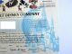 Disney Stock Certificate,  Featuring Mickey Mouse,  Donald Ducks,  And More Stocks & Bonds, Scripophily photo 2