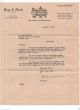Nefarious Stock Certificate,  Letter 1929 Candy Company Page & Shaw,  Inc Stocks & Bonds, Scripophily photo 1