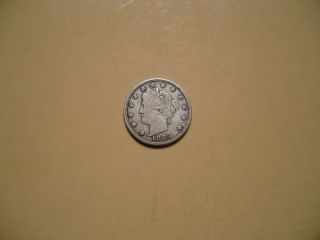 1883 5c No Cents Liberty Nickel photo