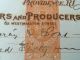 1873 $360 Cheque With Stamp Grocers & Producers Bank Usa Paper Money: US photo 3