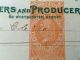 1873 $82.  59 Cheque With Stamp Grocers & Producers Bank Usa Paper Money: US photo 2