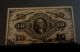 Historic Civil War - U.  S.  Minted Fractional Currency.  Pcgs Uncirc.  62 - Ppq. Paper Money: US photo 1