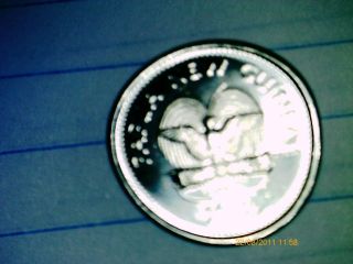 1,  Uncirculated,  2005 Coin,  Papua Guinea photo